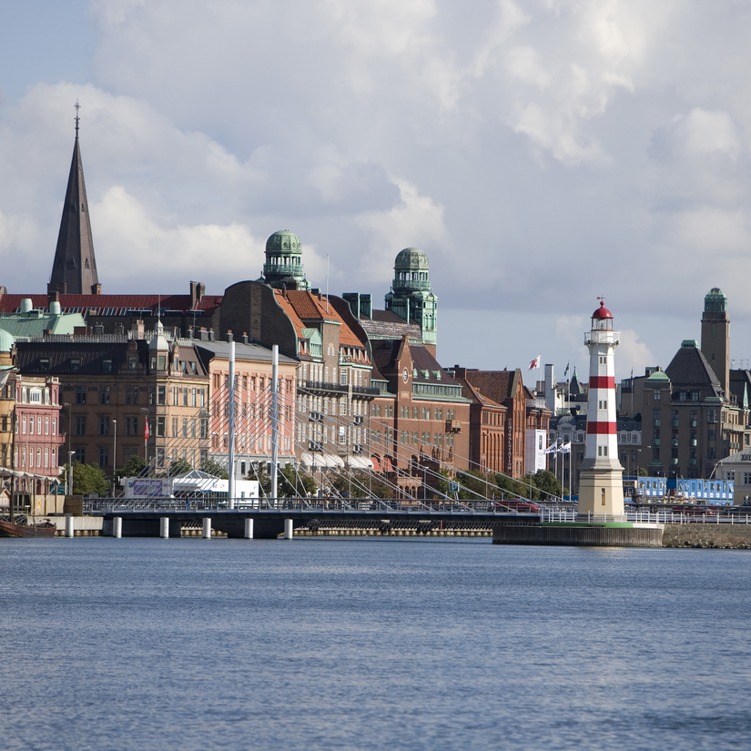 Bilpool i Västra Hamnen