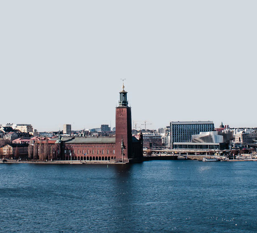 Stadshuset på Kungsholmen, nära KINTO bilpool